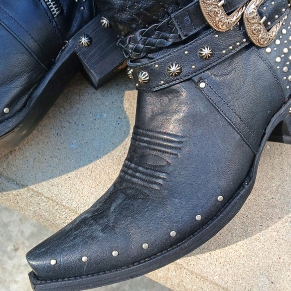 Old Gringo Tall Boot With Belts EUC size 9 - Picture 10 of 16